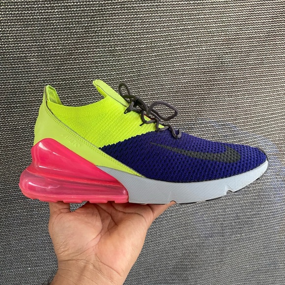 nike air max 270 flyknit purple